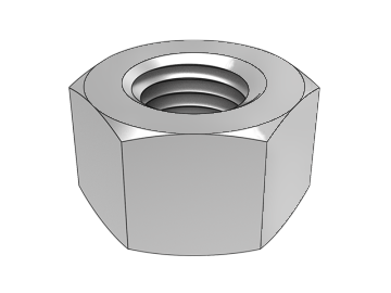 ASME B18.2.2.10 Schwere Sechskantmutter Schwere Sechskantmutter