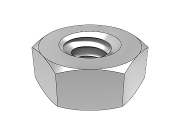 ASME B18.2.2.1-1 Sechskantmuttern