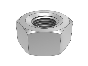 GB6171A Typ 1 Sechskantmutter mit feiner Steigung